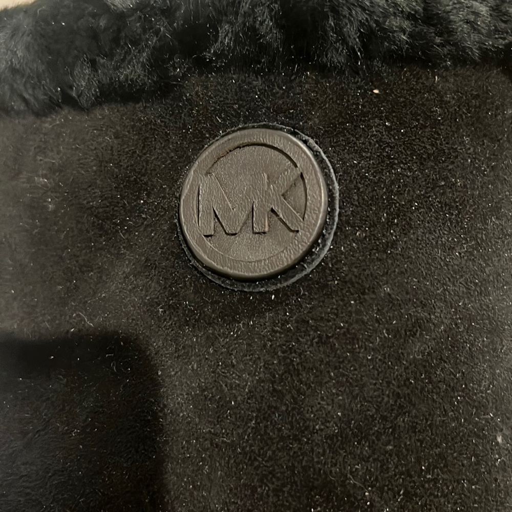 New Michael kors MK Shearling Winter MID boot suede style 40F4WIFB5S NIB size 10 - Picture 3 of 6